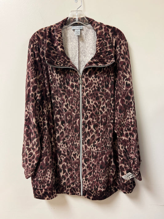 Jacket Other By Catherines In Animal Print, Size: 4x