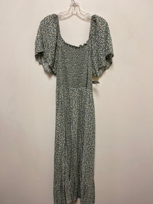 Dress Casual Maxi By Clothes Mentor In Green, Size: 1x