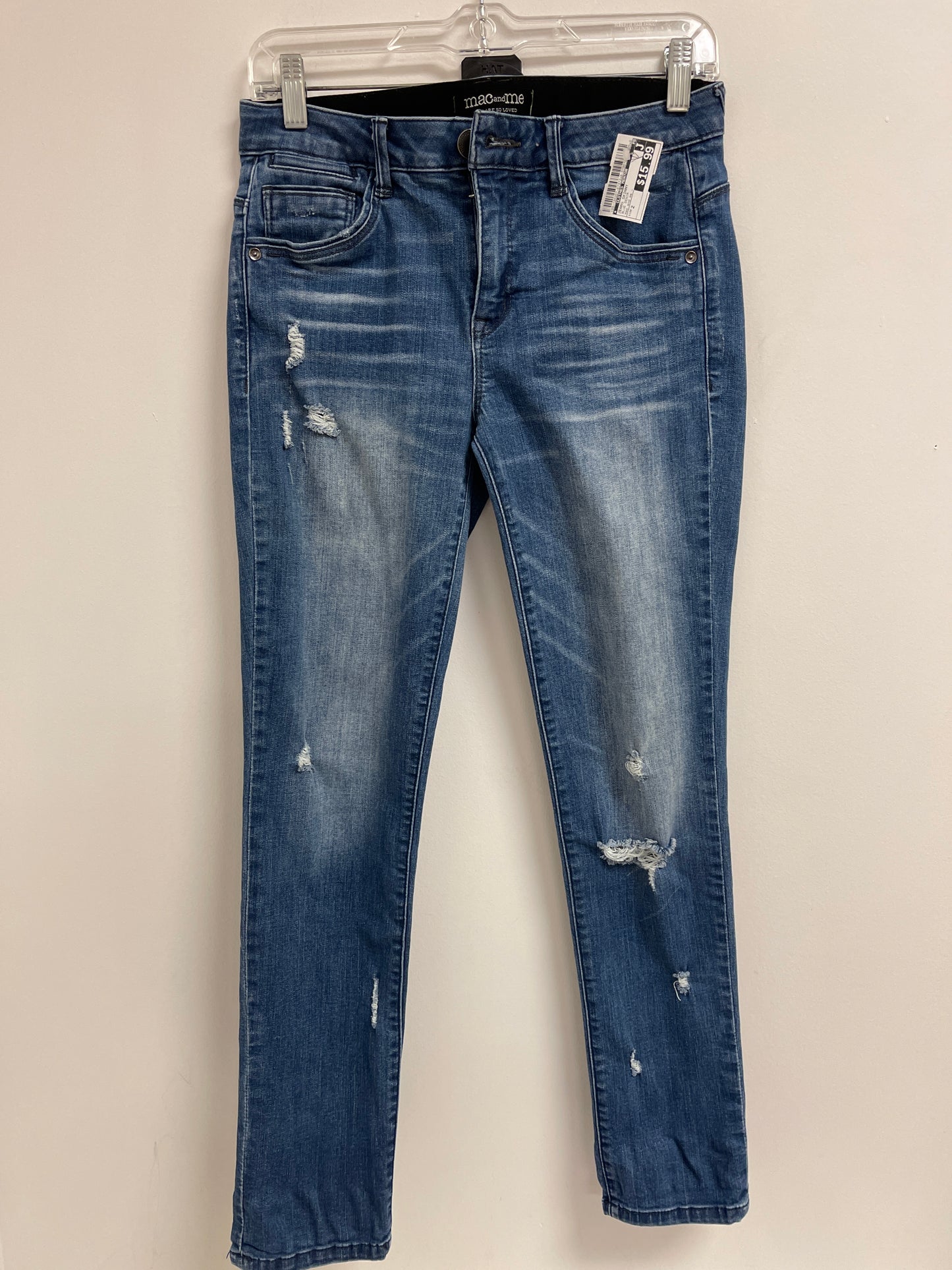 Jeans Skinny By Clothes Mentor In Blue Denim, Size: 2