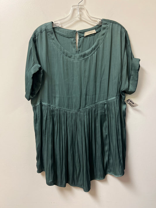 Tunic Short Sleeve By By Together In Green, Size: S