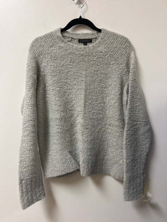 Sweater By Banana Republic In Grey, Size: M