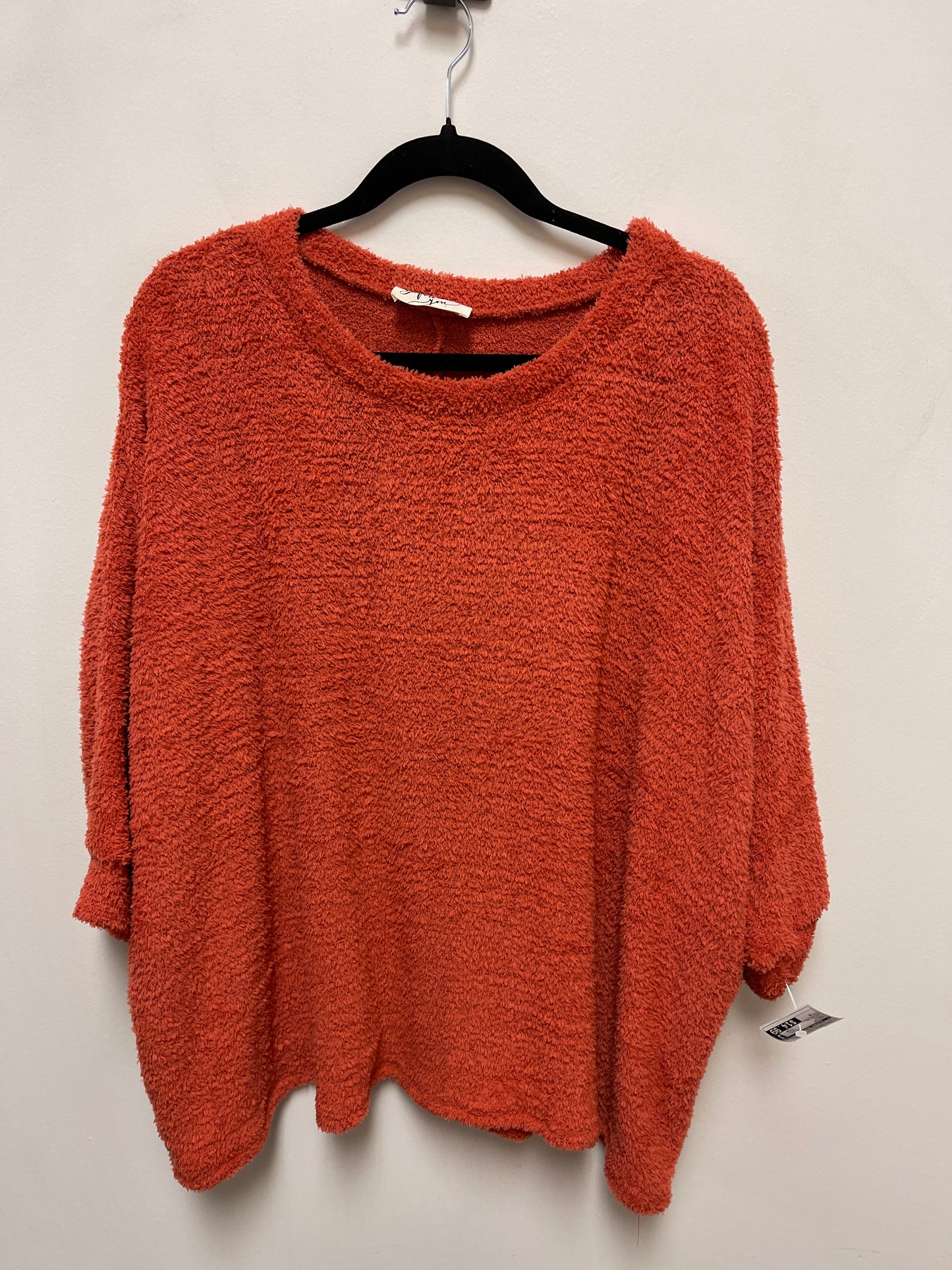 Sweater By Clothes Mentor In Orange, Size: M