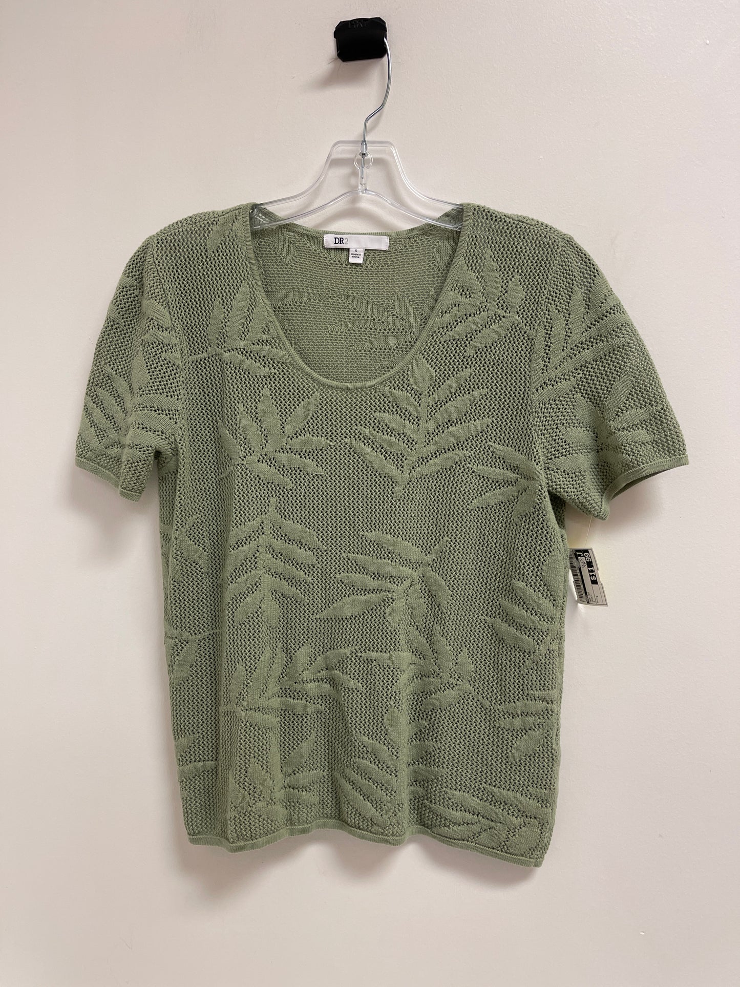 Top Short Sleeve By Dr2 In Green, Size: S