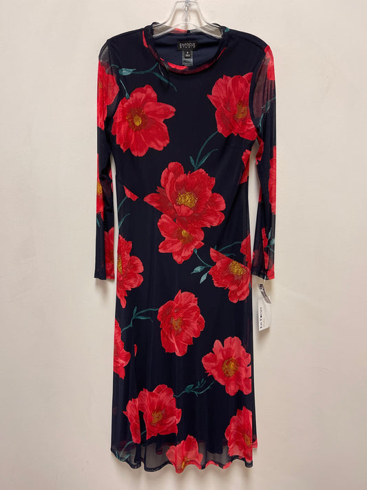 Dress Casual Midi By Enfocus In Navy, Size: M