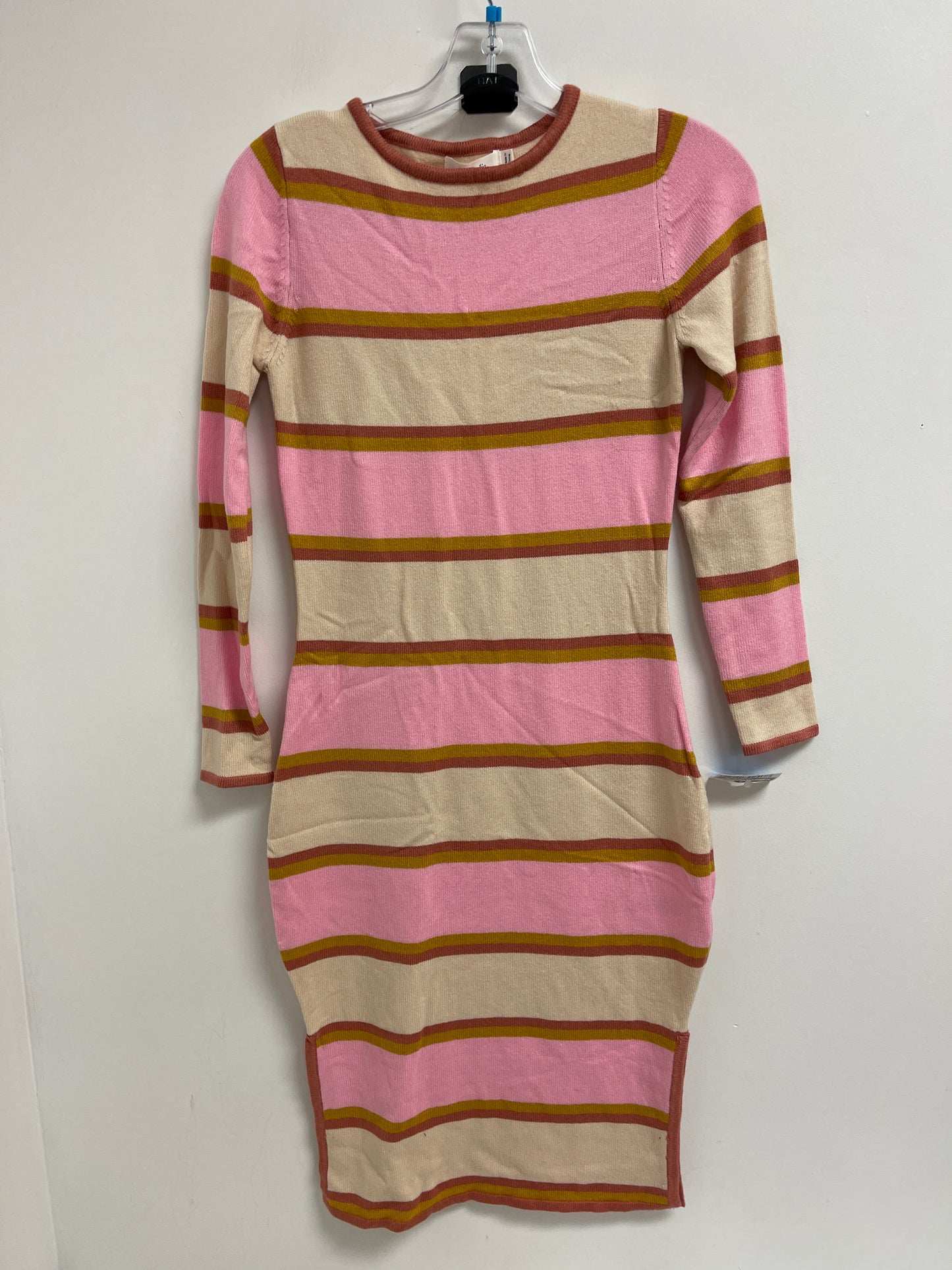 Dress Casual Midi By Clothes Mentor In Striped Pattern, Size: S