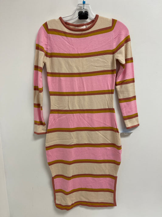 Dress Casual Midi By Clothes Mentor In Striped Pattern, Size: S