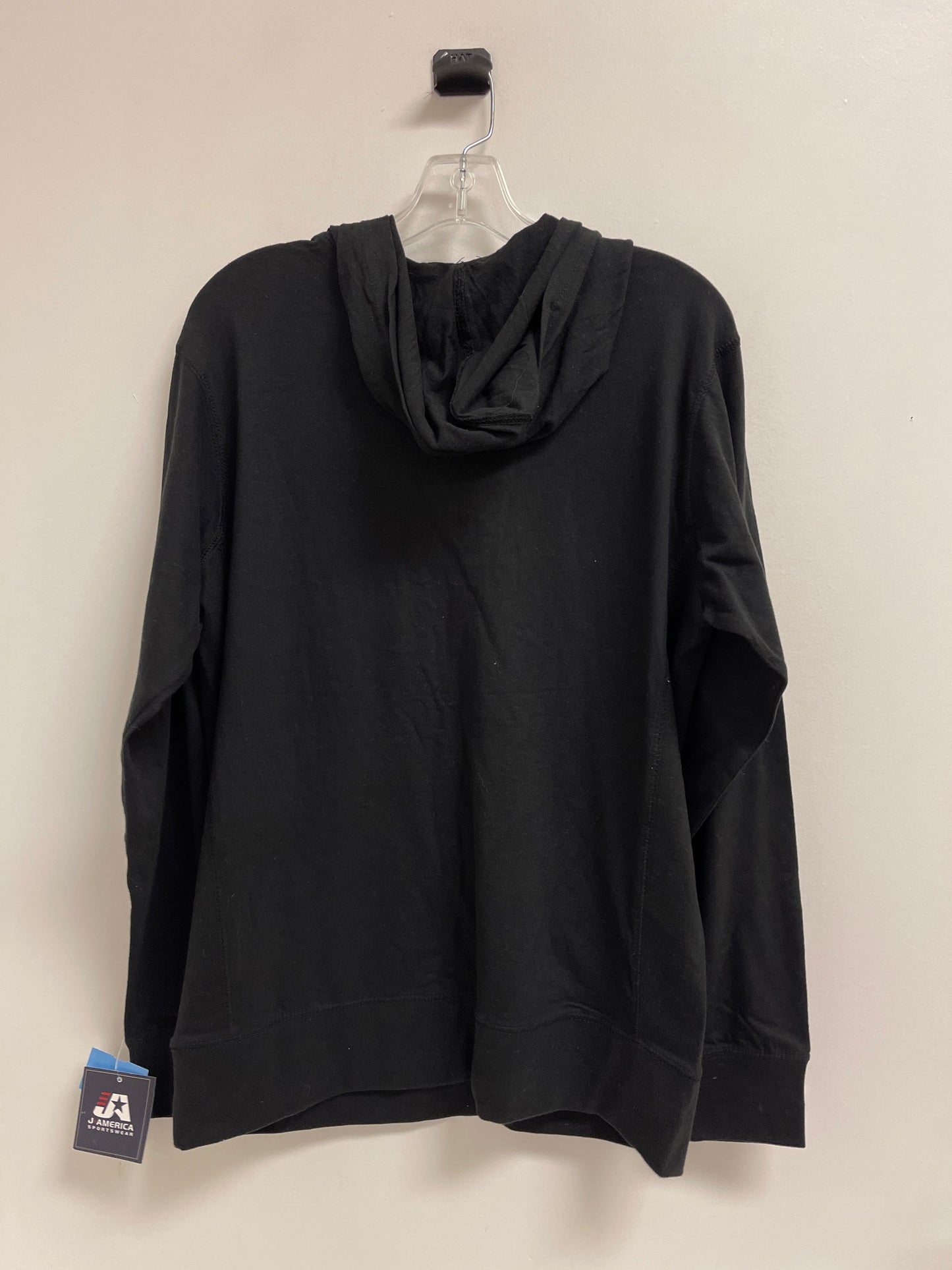 Sweatshirt Hoodie By Clothes Mentor In Black, Size: M