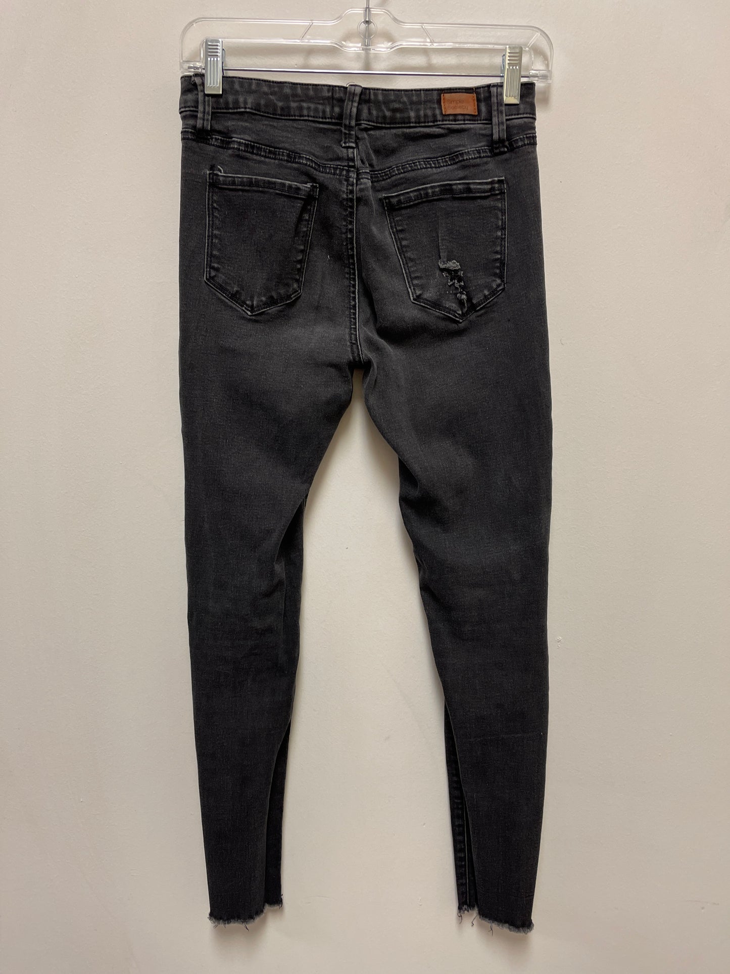 Jeans Skinny By Clothes Mentor In Grey Denim, Size: 4