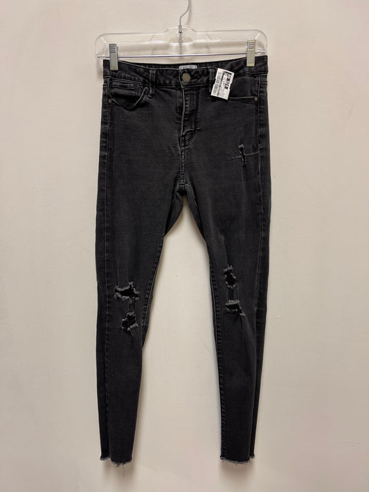 Jeans Skinny By Clothes Mentor In Grey Denim, Size: 4