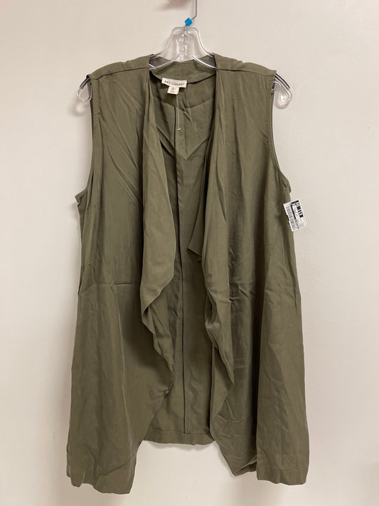 Vest Other By Artisan Ny In Green, Size: L