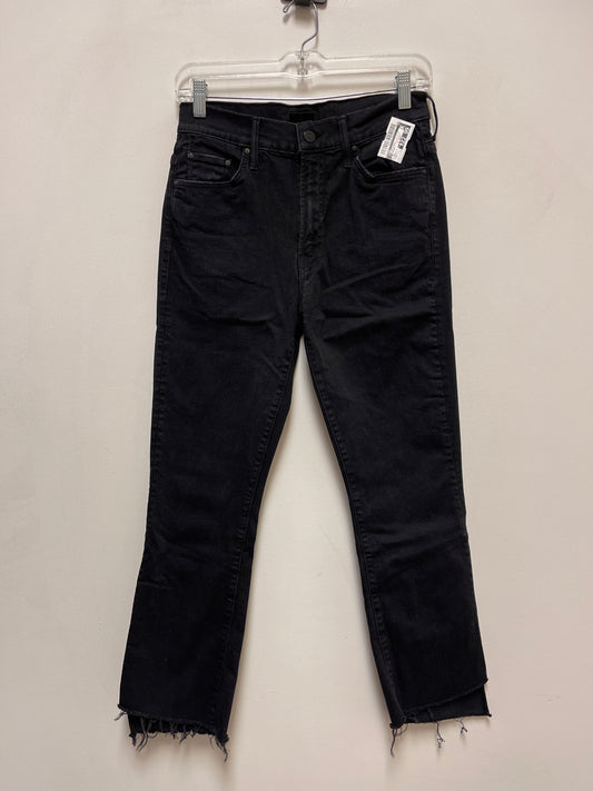 Jeans Designer By Mother In Black Denim, Size: 8