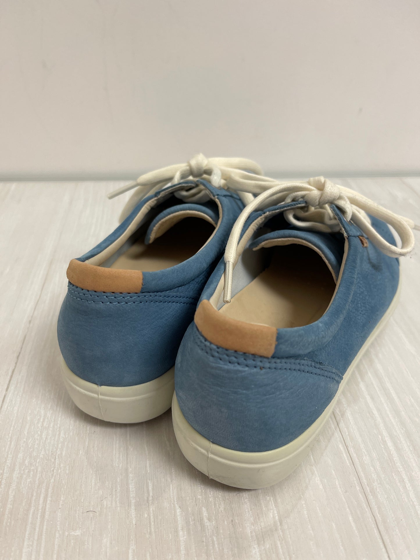 Shoes Sneakers By Ecco In Blue, Size: 7