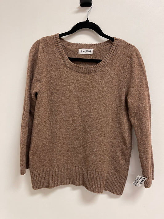 Sweater By Clothes Mentor In Brown, Size: Xs