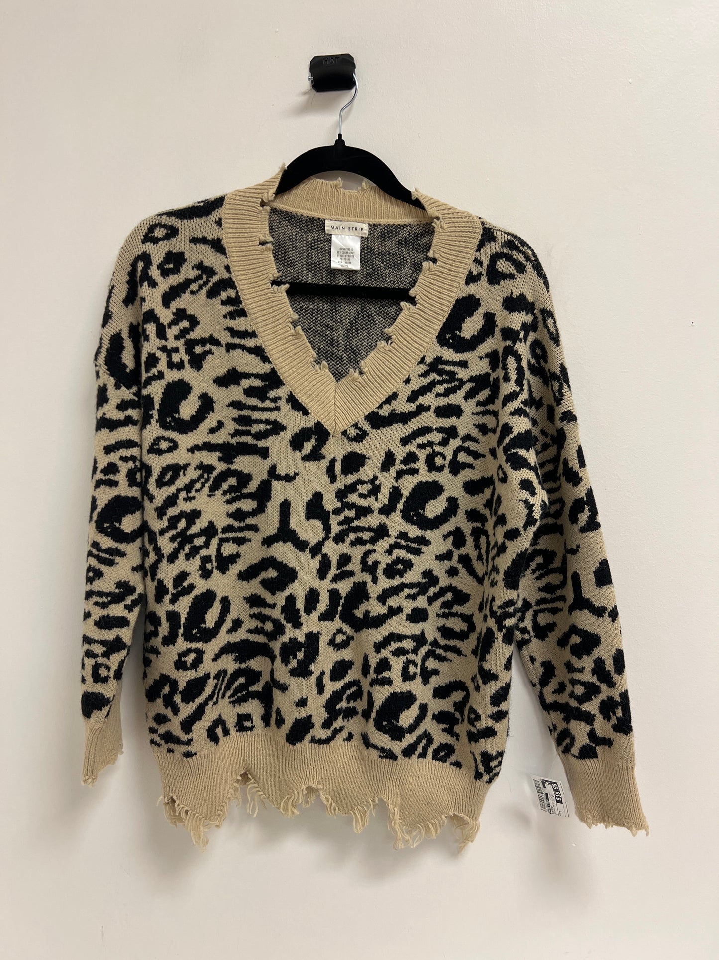 Sweater By Main Strip In Animal Print, Size: S