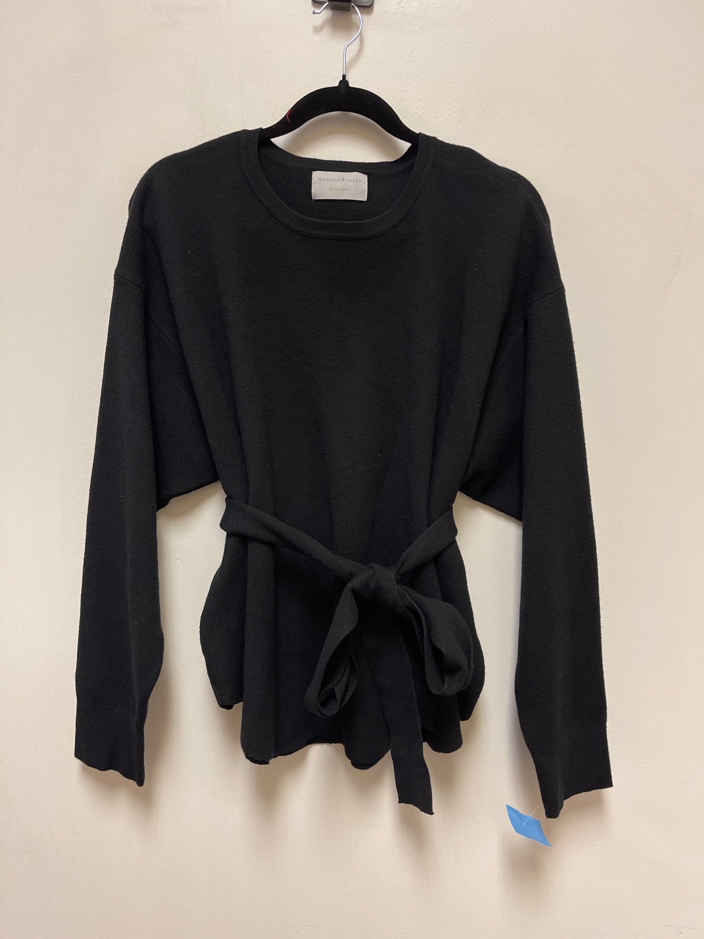 Sweater By Clothes Mentor In Black, Size: Xl