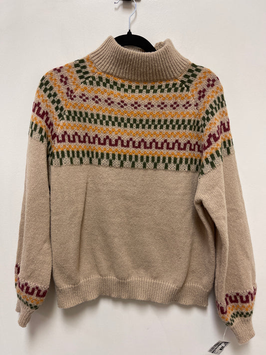 Sweater By Clothes Mentor In Brown, Size: M