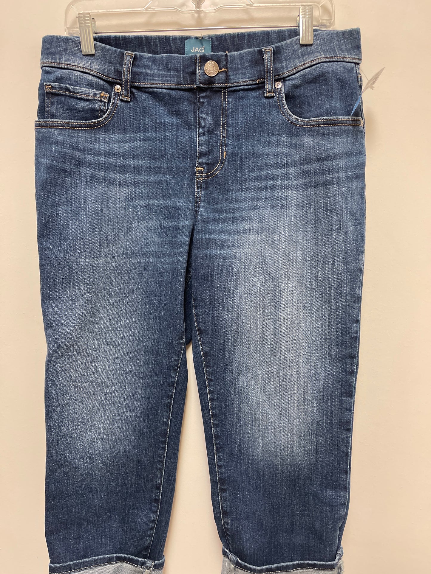 Jeans Skinny By Jag In Blue Denim, Size: 12