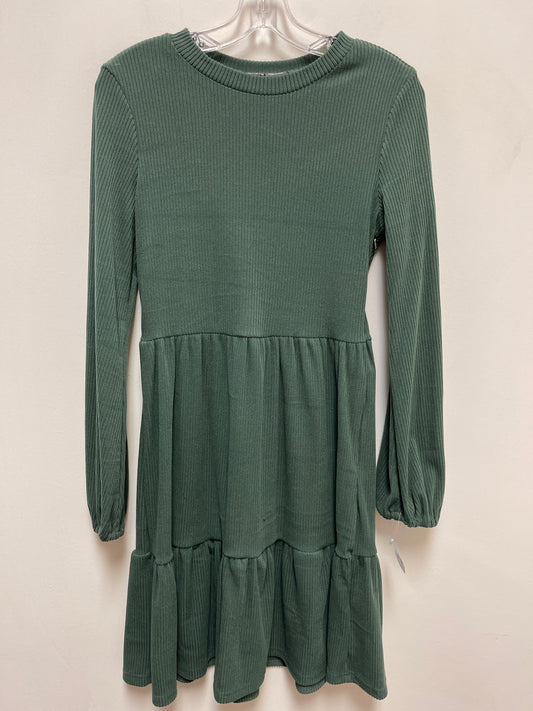 Dress Casual Midi By Shein In Green, Size: M
