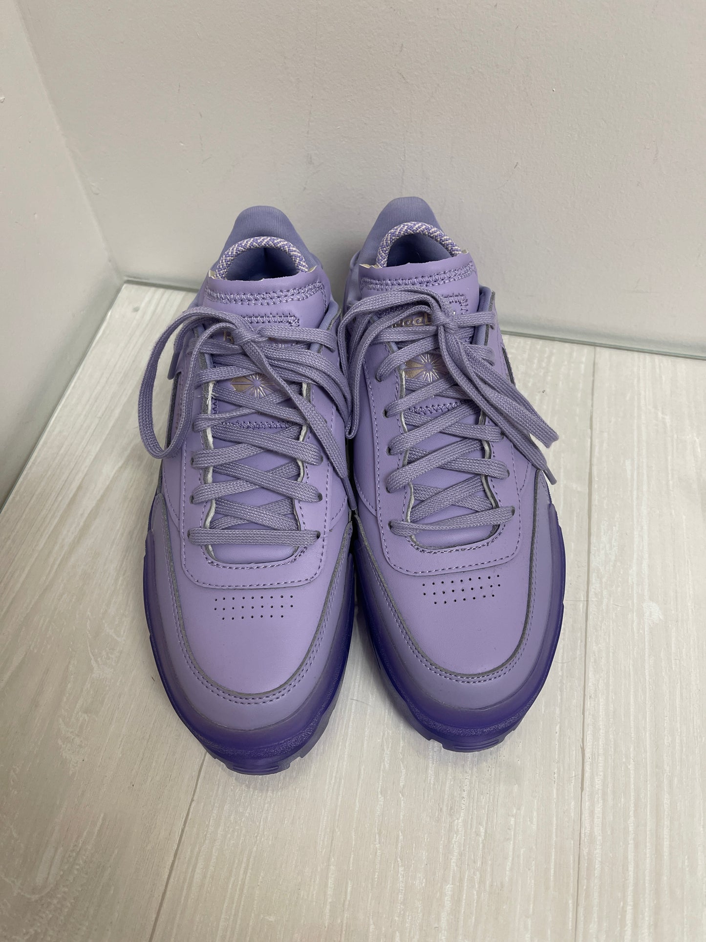 Shoes Sneakers By Reebok In Purple, Size: 7