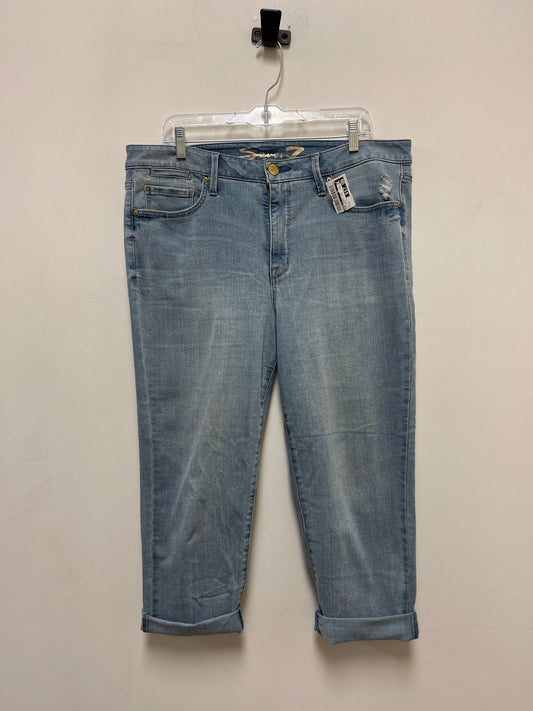 Jeans Skinny By Seven 7 In Blue Denim, Size: 16