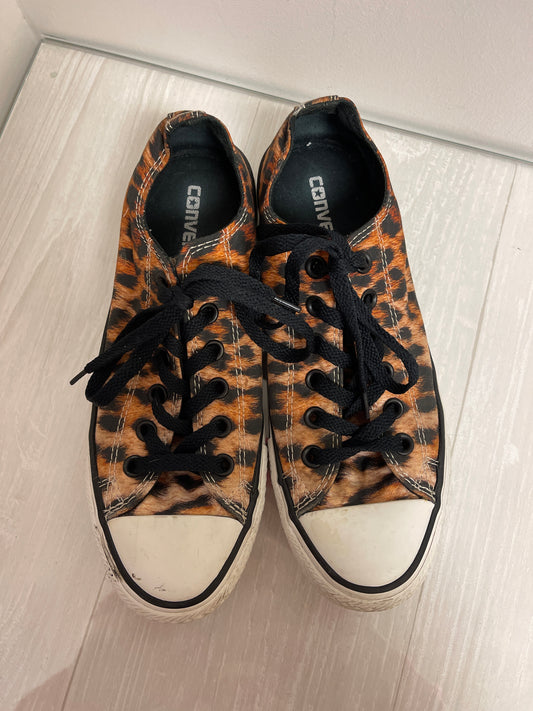 Shoes Sneakers By Converse In Animal Print, Size: 8.5