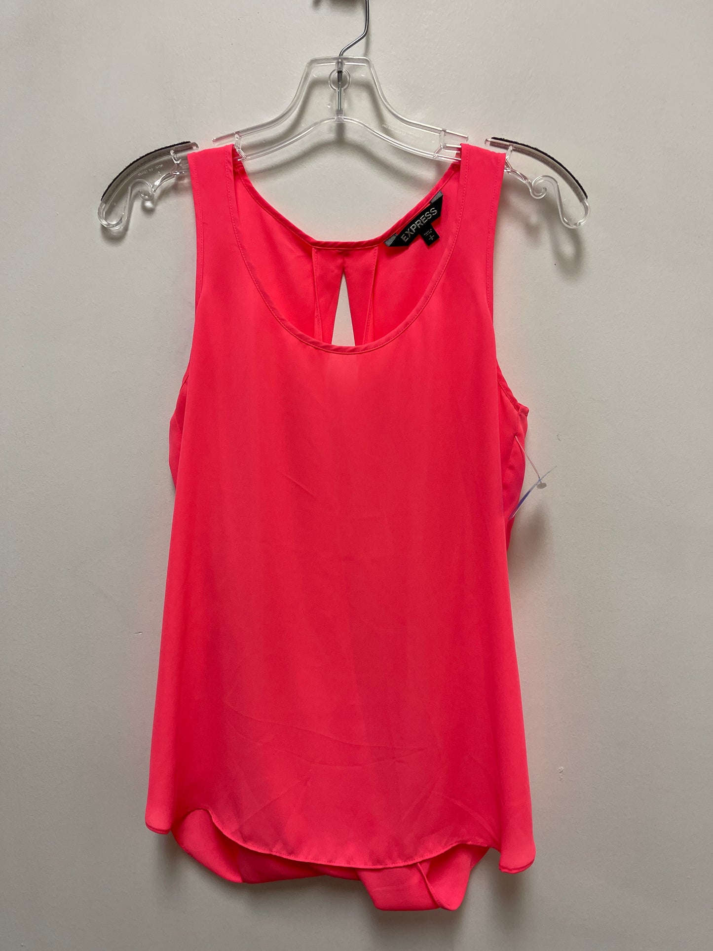 Top Sleeveless By Express In Pink, Size: S