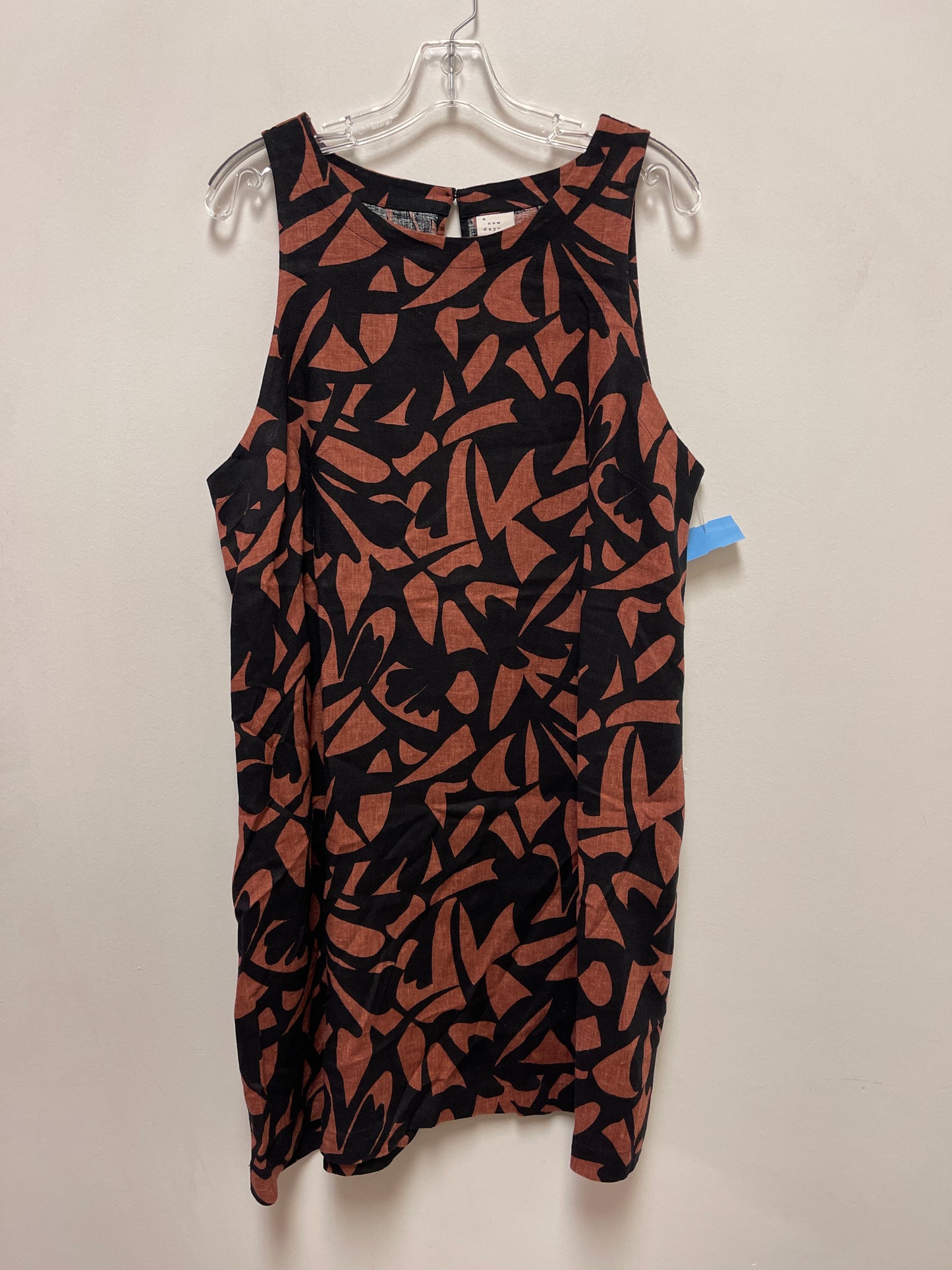 Dress Casual Short By A New Day In Black & Brown, Size: Xl