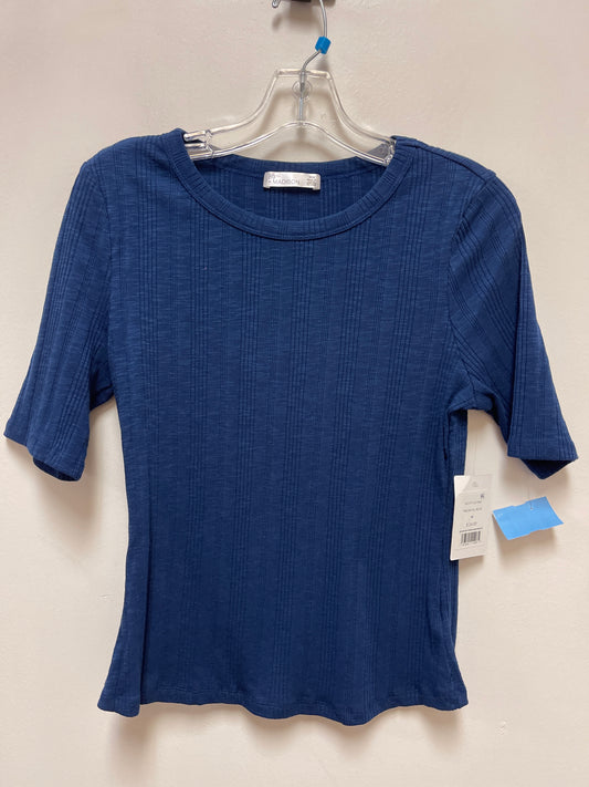 Top Short Sleeve By 89th And Madison In Blue, Size: M