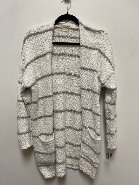 Cardigan By Altard State In Grey & White, Size: Xl