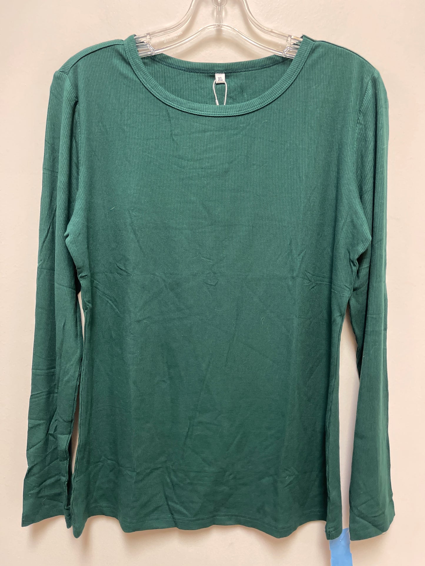 Top Long Sleeve Basic By Clothes Mentor In Green, Size: Xl