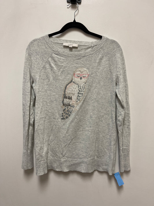 Sweater By Loft In Grey, Size: Xs