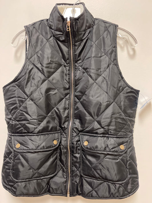 Vest Faux Fur & Sherpa By Mudpie In Black, Size: S