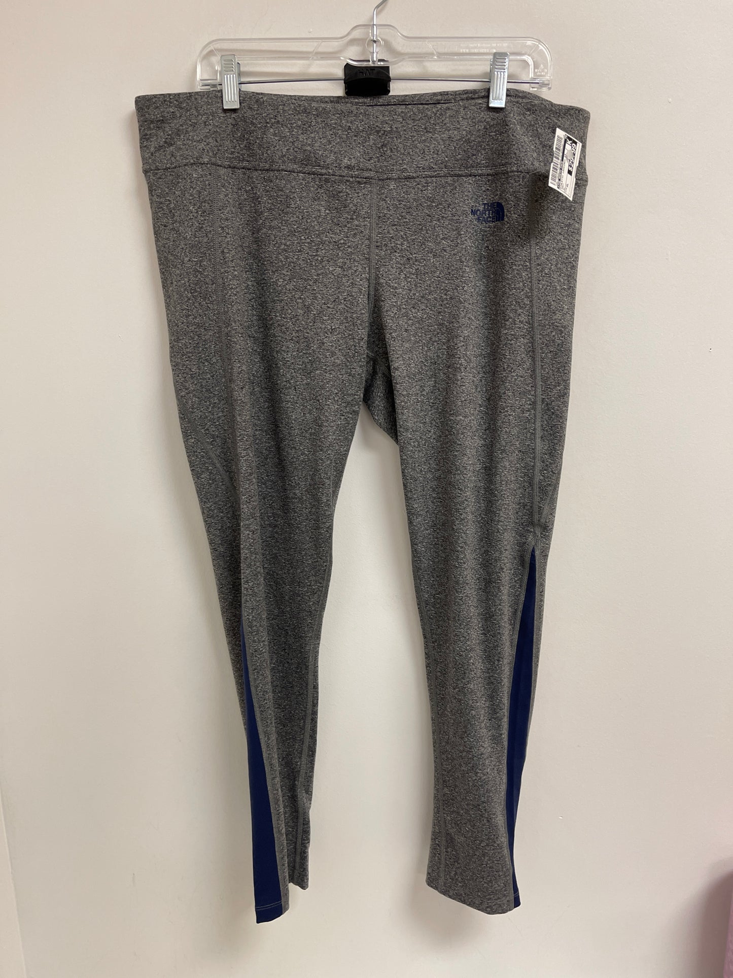 Athletic Leggings By The North Face In Grey, Size: Xl