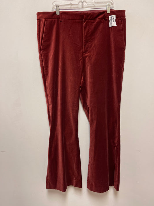 Pants Other By Banana Republic In Red, Size: 18