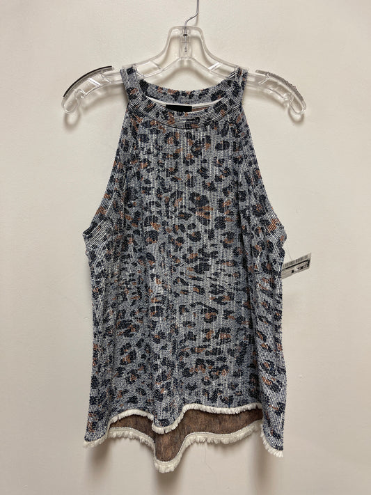 Top Sleeveless By W5 In Blue, Size: L