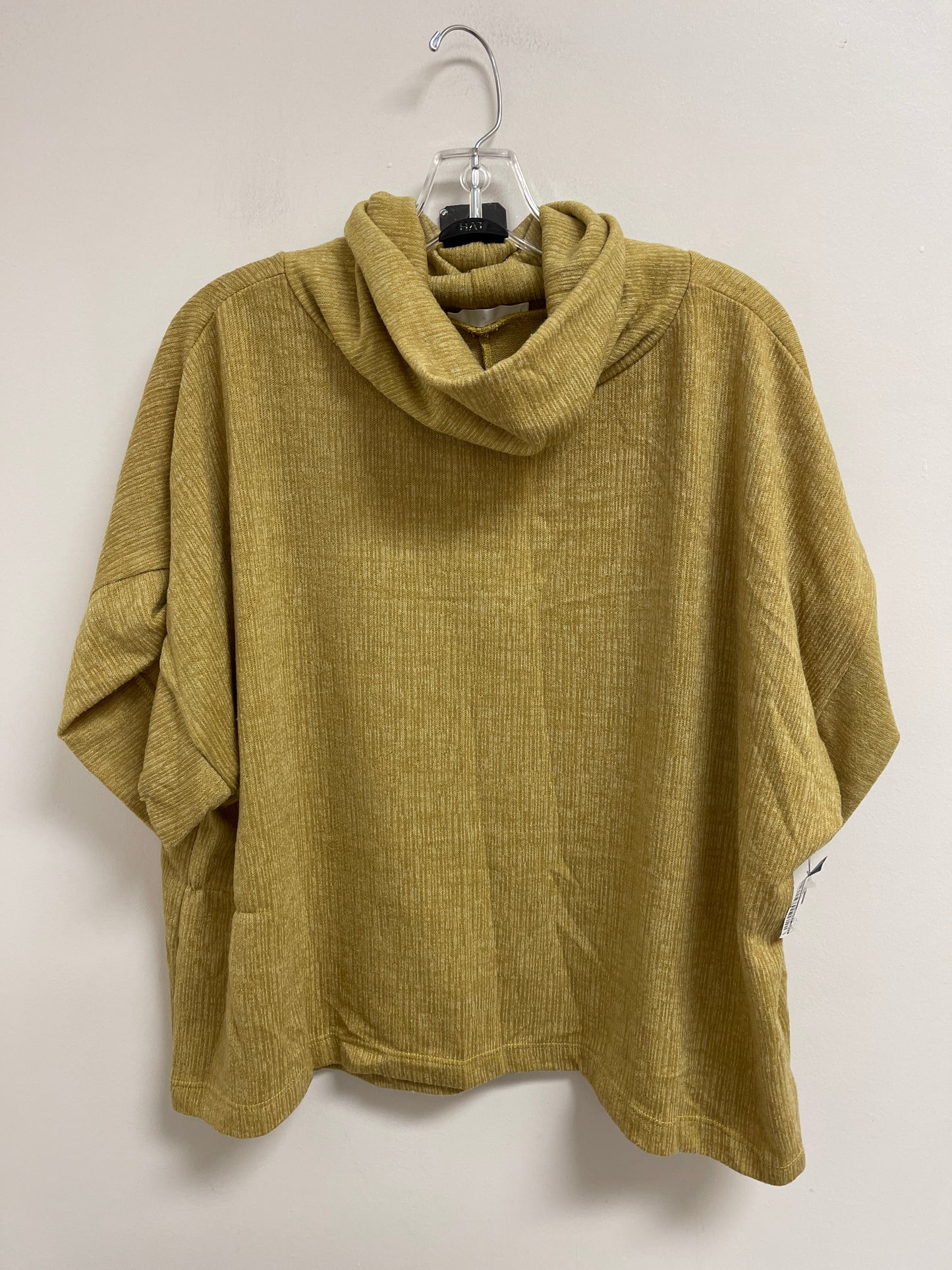 Top Short Sleeve By Ces Femme In Yellow, Size: M