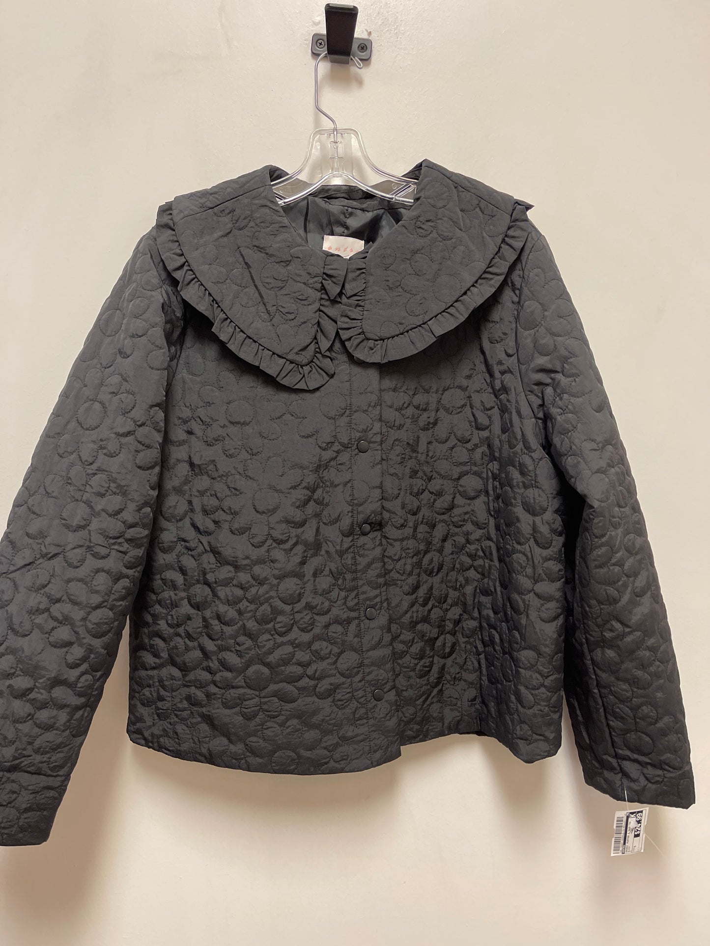 Jacket Puffer & Quilted By Entro In Black, Size: S