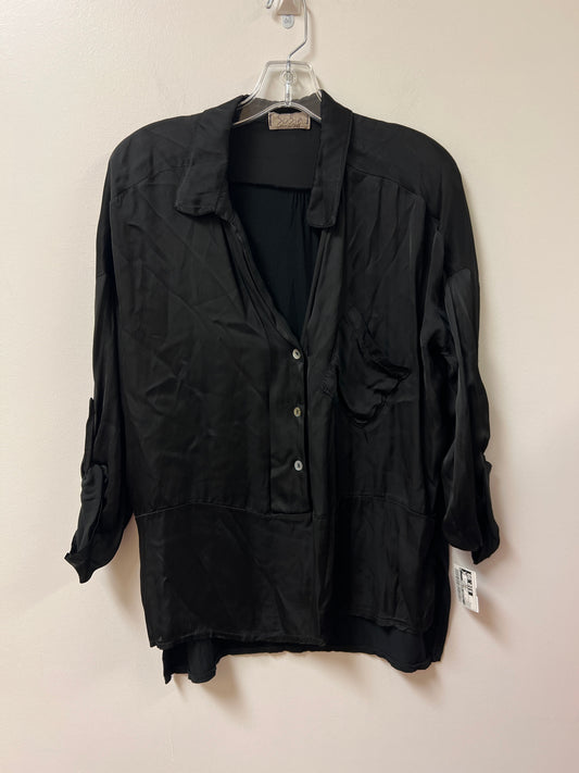 Top Long Sleeve By Clothes Mentor In Black, Size: S