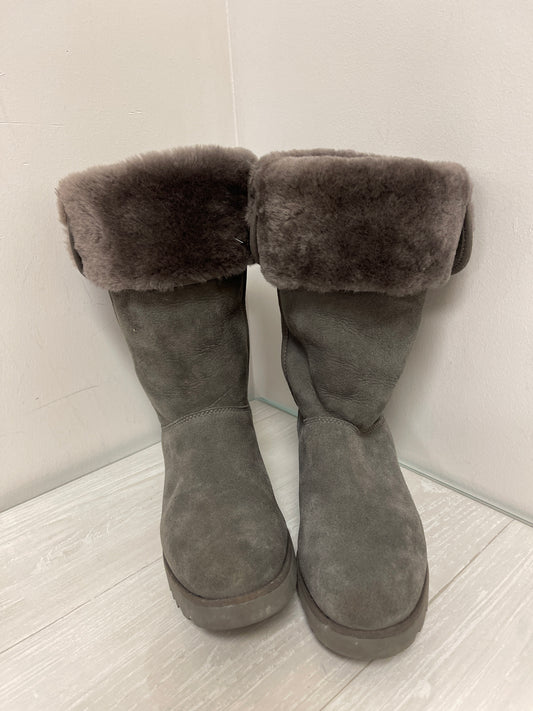 Boots Snow By Ugg In Grey, Size: 8.5