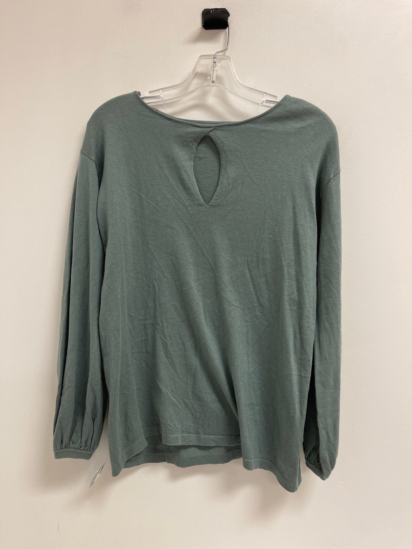 Top Long Sleeve By Nic + Zoe In Green, Size: S