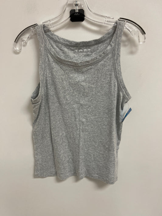 Tank Top By Loft In Grey, Size: M