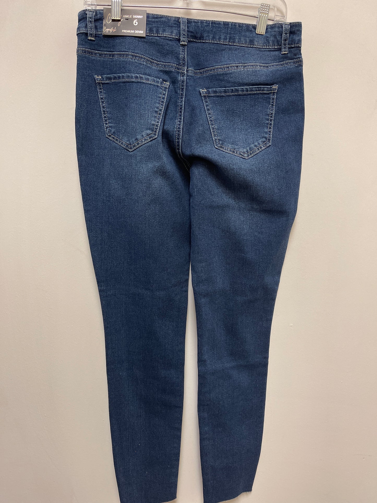 Jeans Skinny By Clothes Mentor In Blue Denim, Size: 6