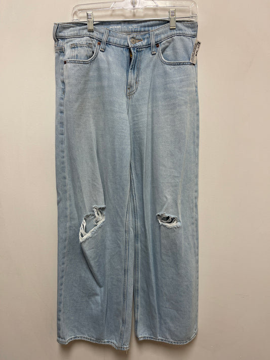 Jeans Wide Leg By Old Navy In Blue Denim, Size: 6