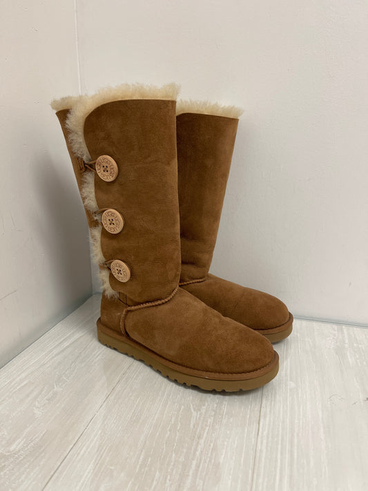 Boots Snow By Ugg In Brown, Size: 7