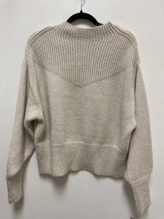 Sweater By Zenana Outfitters In Cream, Size: L