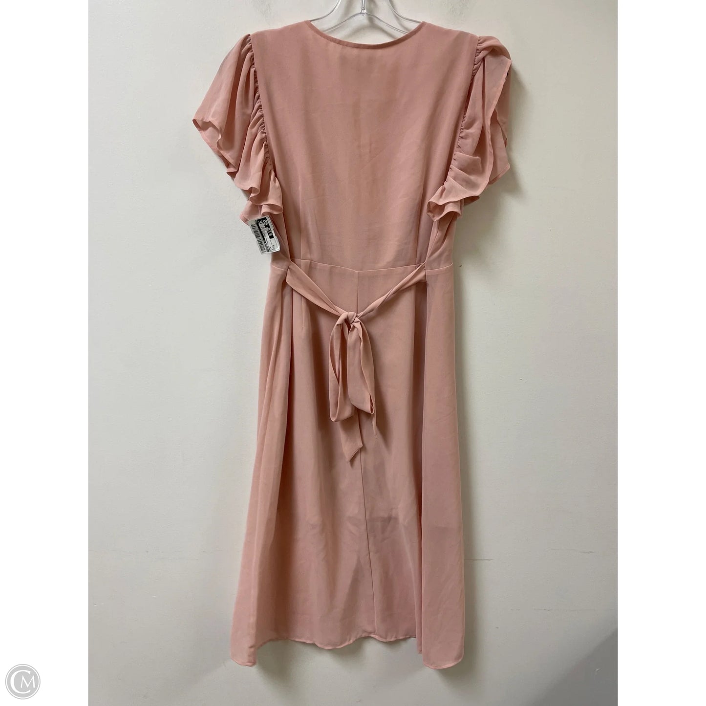Dress Casual Midi By Forever 21 In Pink, Size: M