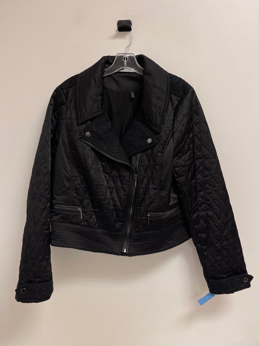 Jacket Puffer & Quilted By White House Black Market In Black, Size: Xl