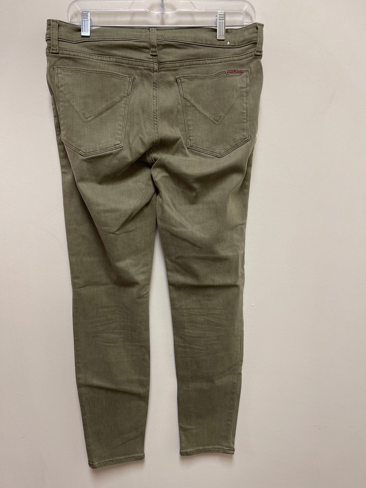 Pants Designer By Hudson In Green Denim, Size: 10