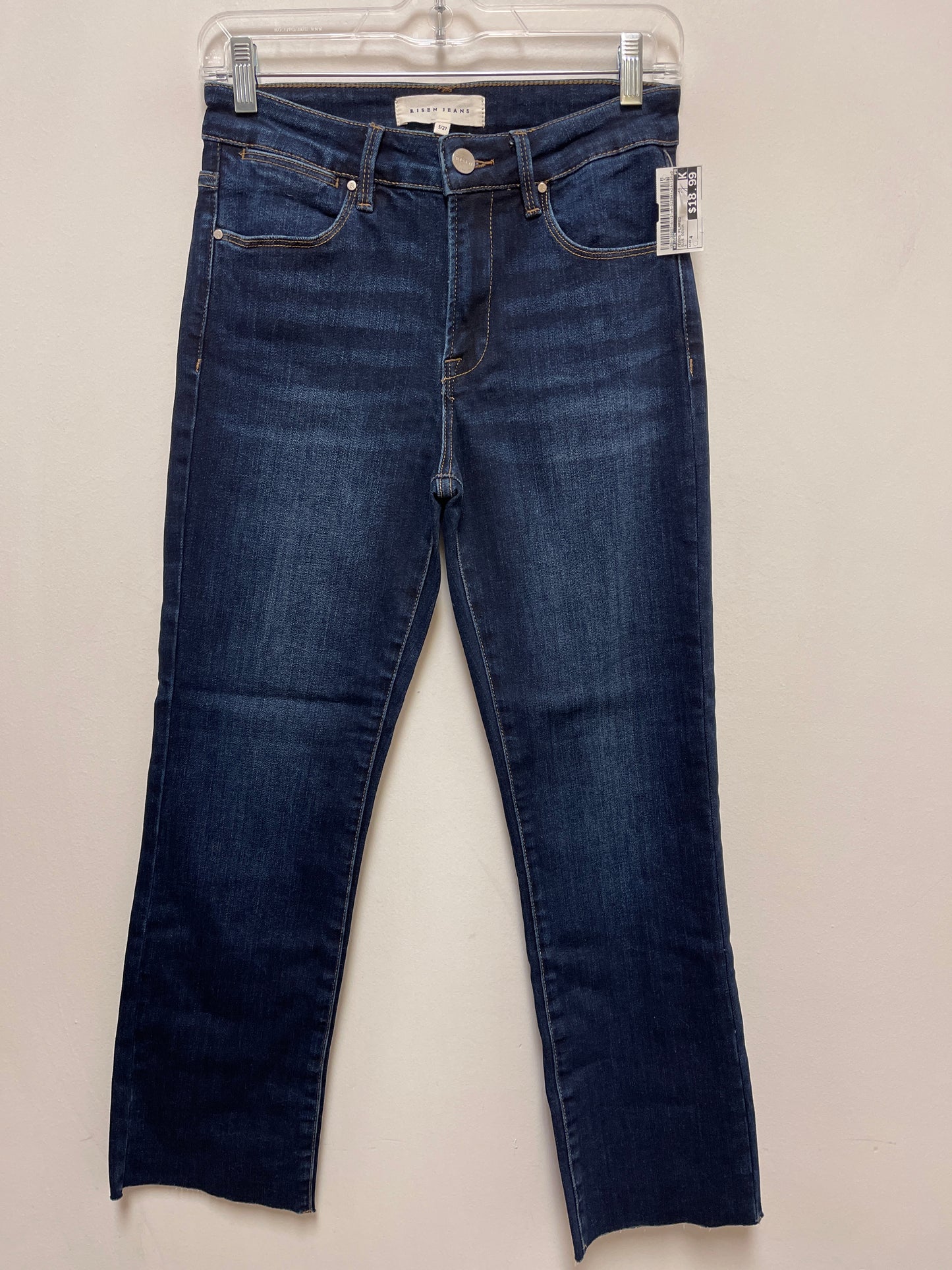 Jeans Flared By Risen In Blue Denim, Size: 4