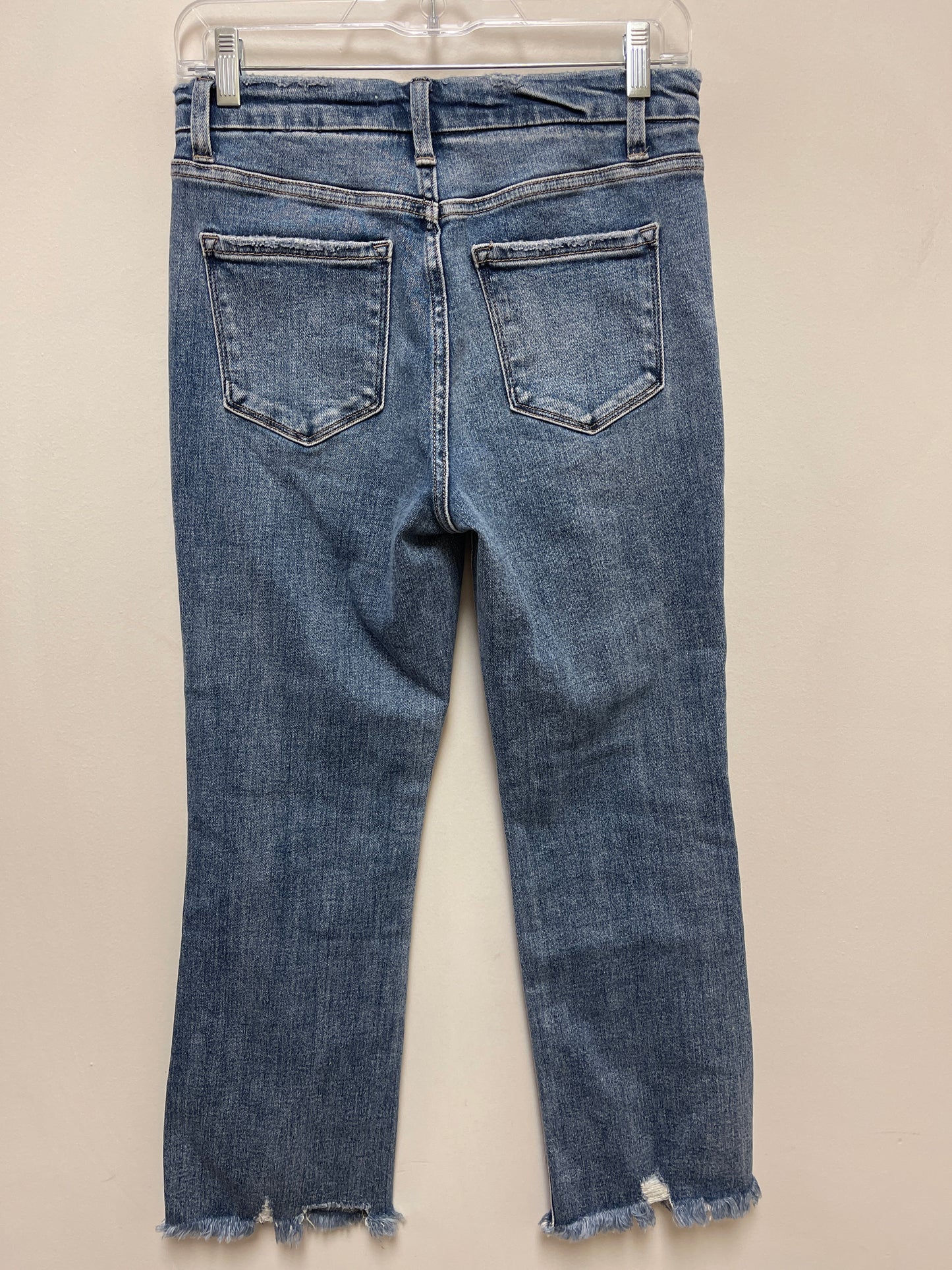 Jeans Boot Cut By Vervet In Blue Denim, Size: 4